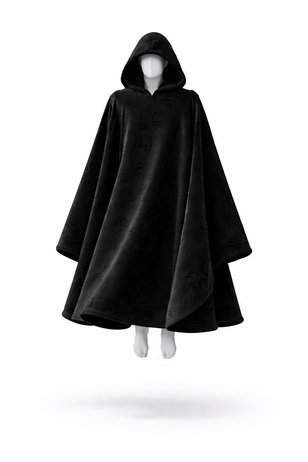Ultimate Comfort Poncho Black